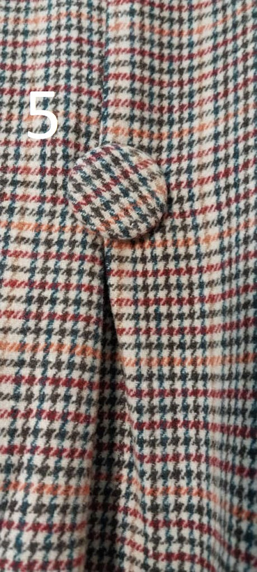 کفتان پشمی تک دکمه