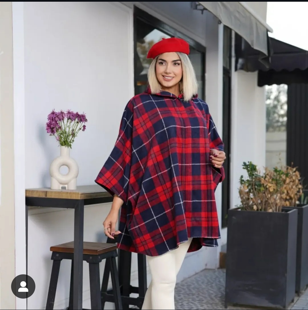 پانچ پشمی کلاه دار مدل ندا