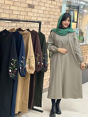 کفتان پرنده آستین گلدوزی شده